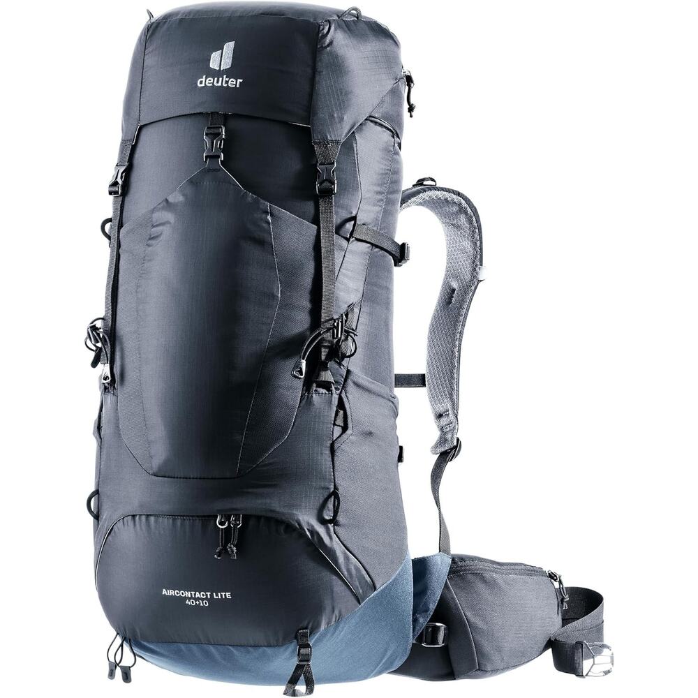 Deuter Aircontact Lite 40+10L Adult Backpack Hiking Camping Travel Pack Black